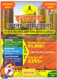 Indraprasth apna aashiyana booking open