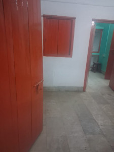 2BHK Room Set with Indian Toilet and Hall Kitchen.