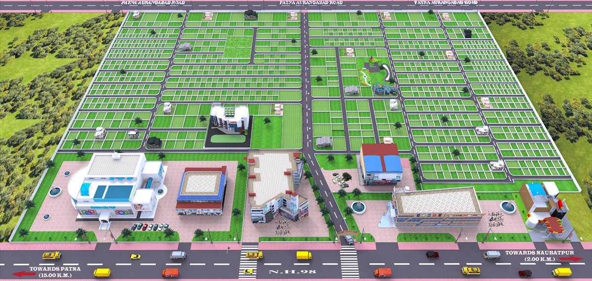Residential Plots in Patna on National Highway Near AIIMS